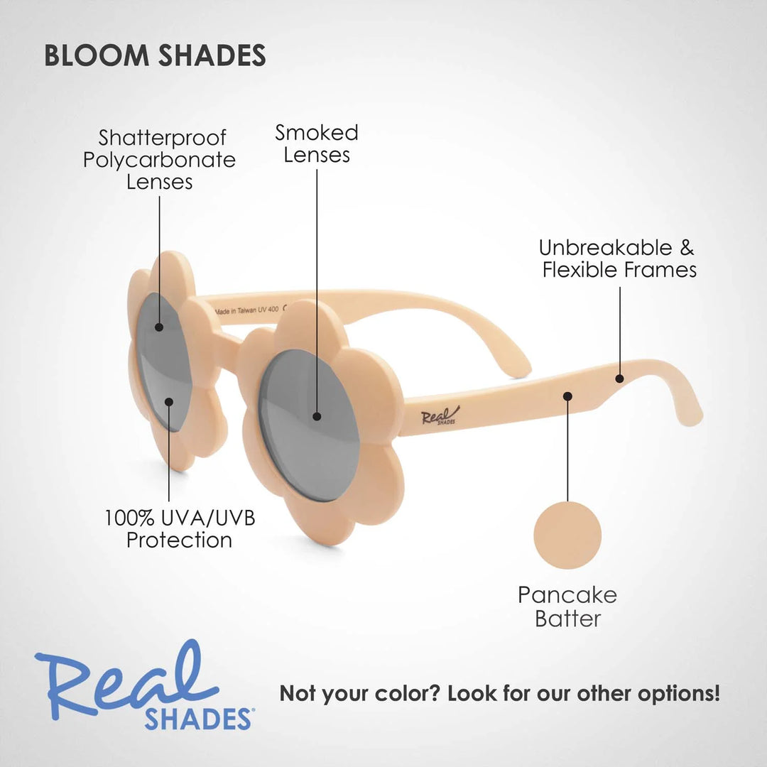 Real Shades Bloom Sunglasses (Pancake Batter)