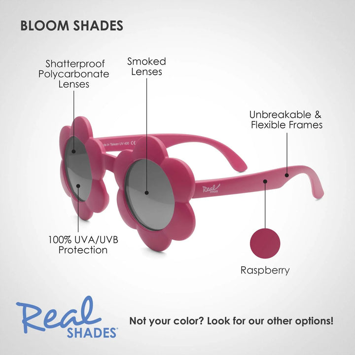 Real Shades Bloom Sunglasses (Raspberry)