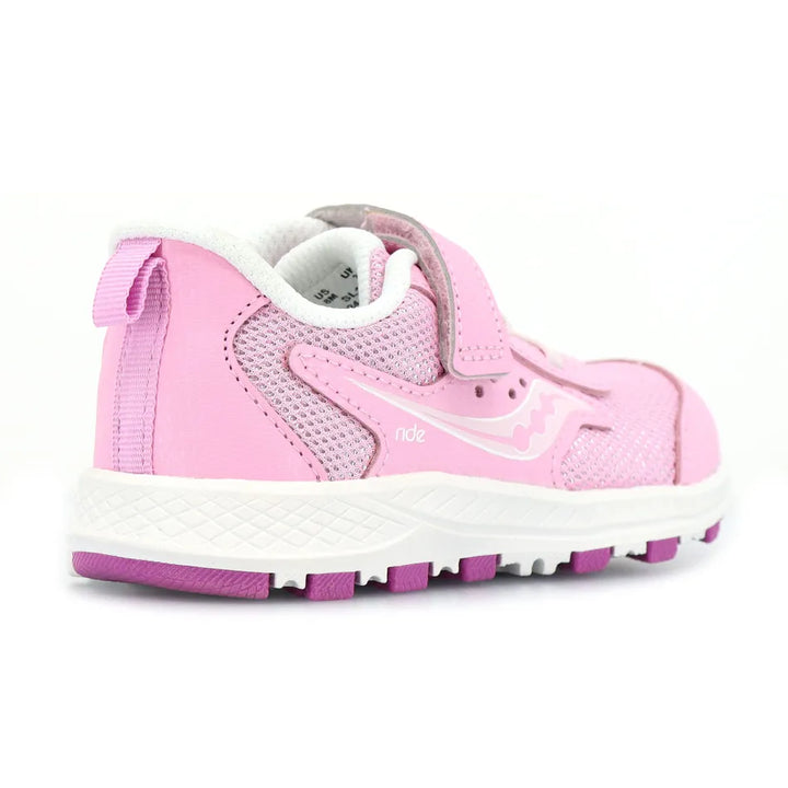 Saucony Kid's Ride 10 Jr. Sneaker (Pink)