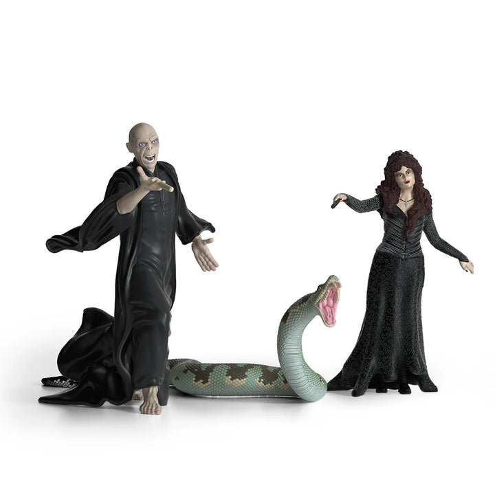 Schleich Voldemort, Nagini and Bellatrix Lestrange