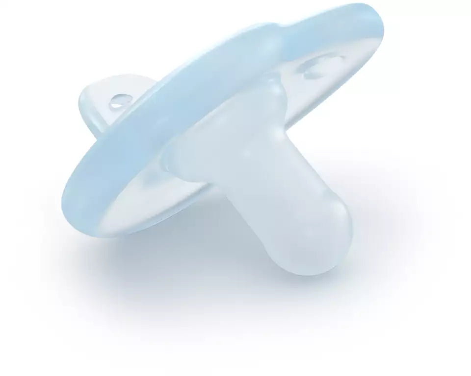 Soothie Heart Pacifier 0-3 Months 2 Pk (Blue)