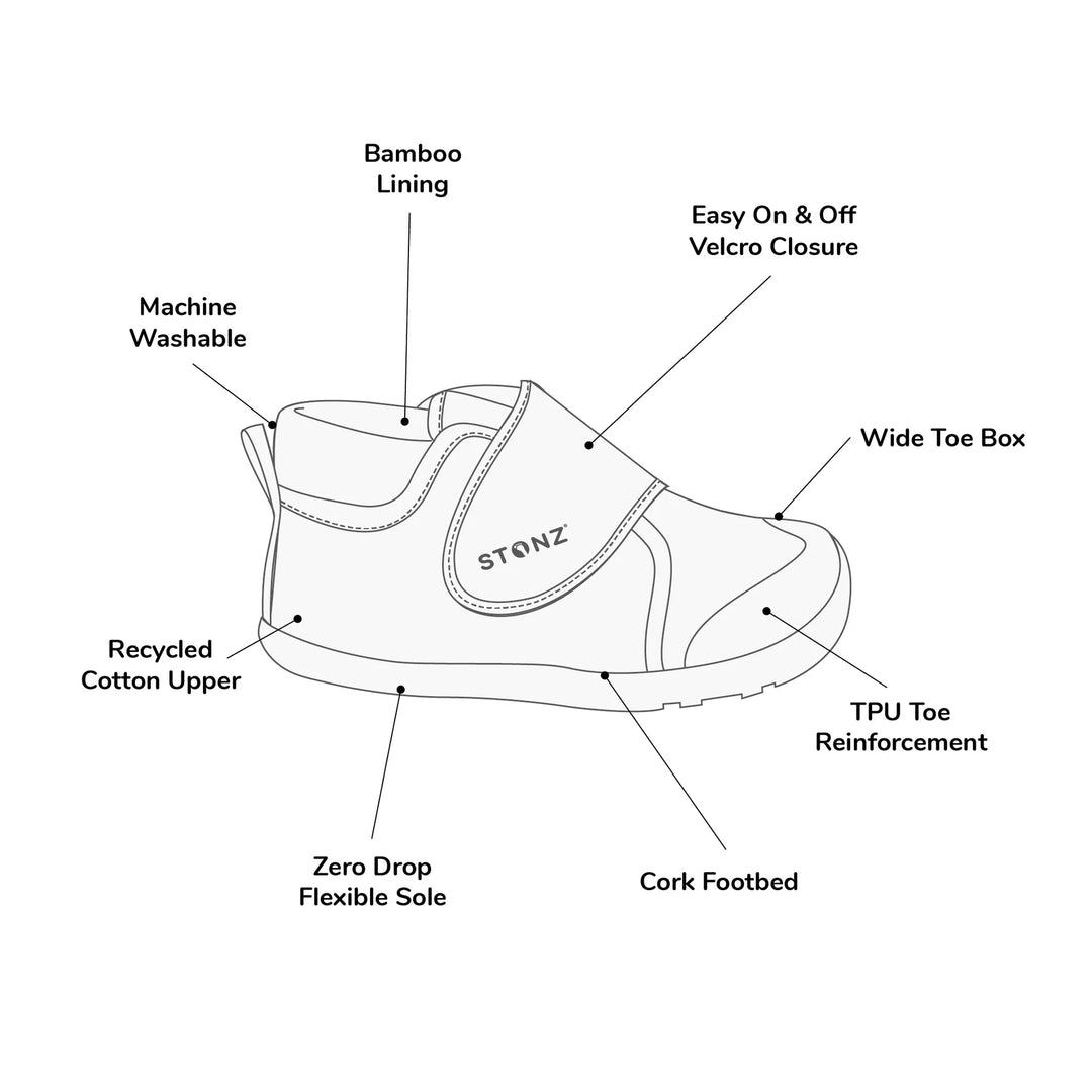 Stonz Cruiser Natural Toddler (Oatmeal)