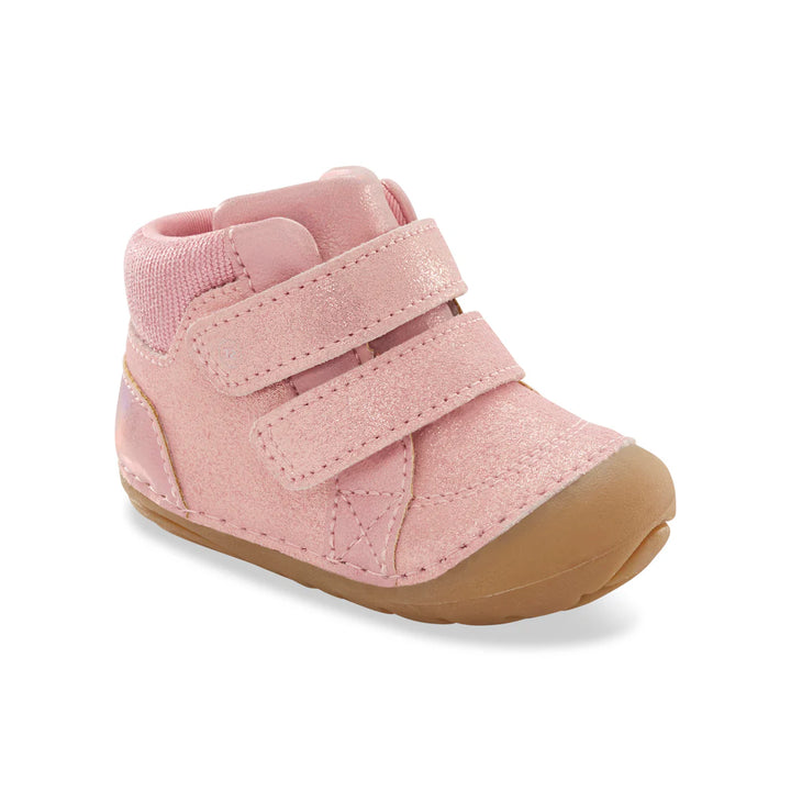 Stride Rite Soft Motion Martin Boot (Blush Shimmer)