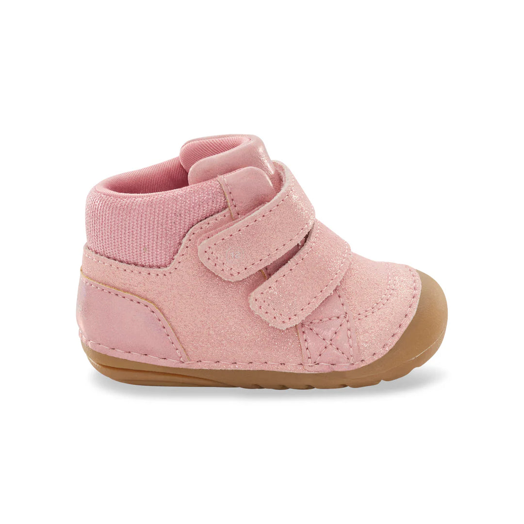 Stride Rite Soft Motion Martin Boot (Blush Shimmer)