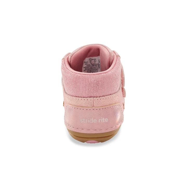 Stride Rite Soft Motion Martin Boot (Blush Shimmer)