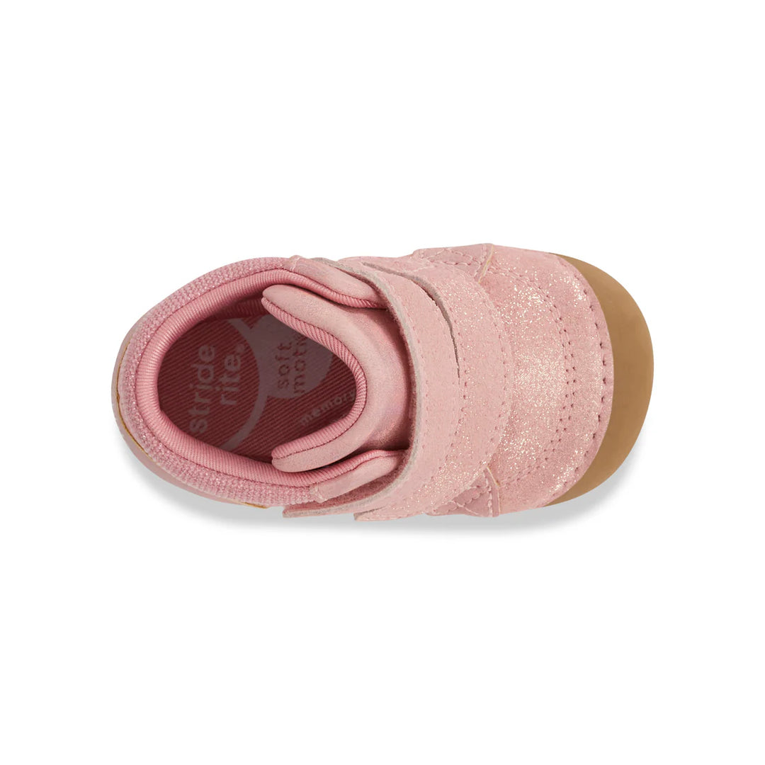 Stride Rite Soft Motion Martin Boot (Blush Shimmer)