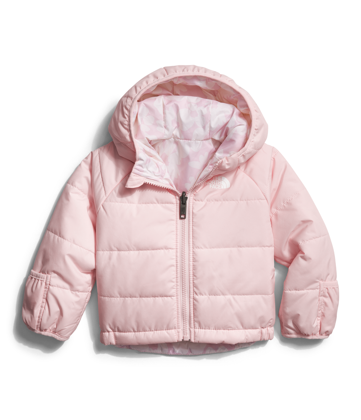 The North Face Baby Reversible Perrito Hooded Jacket (Purdy Pink)