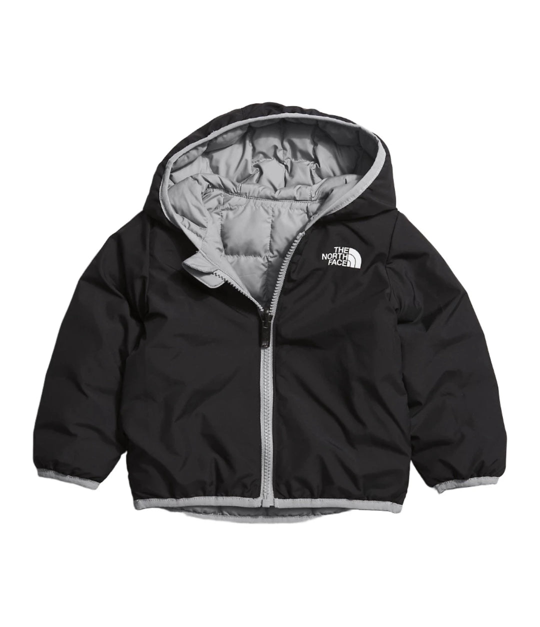 The North Face Baby Reversible ThermoBall™ Hooded Jacket (Meld Grey)