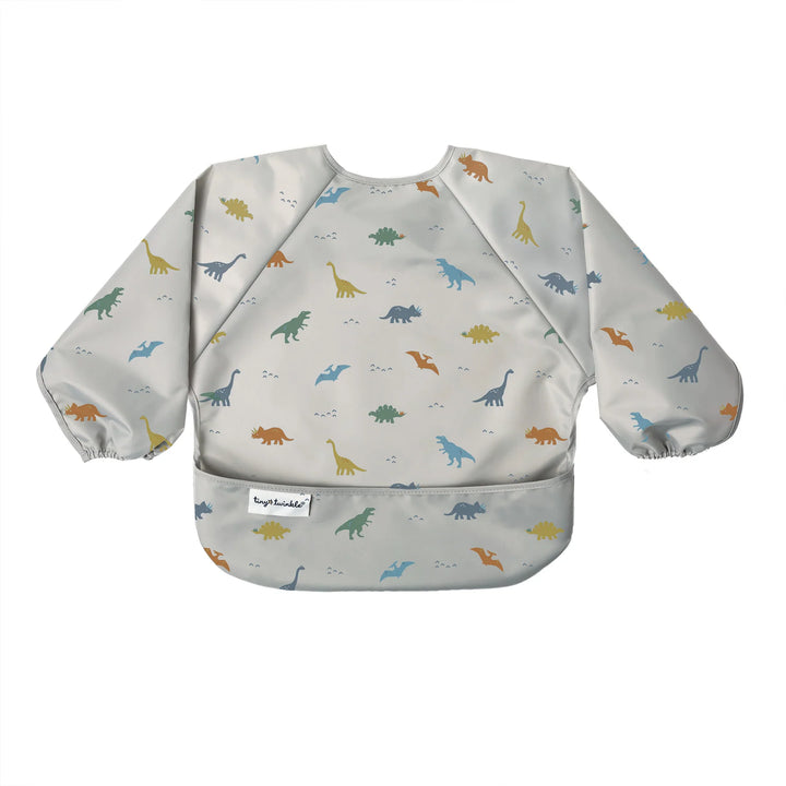 Tiny Twinkle Mess-Proof Full Sleeve Bib (Dinosaur)