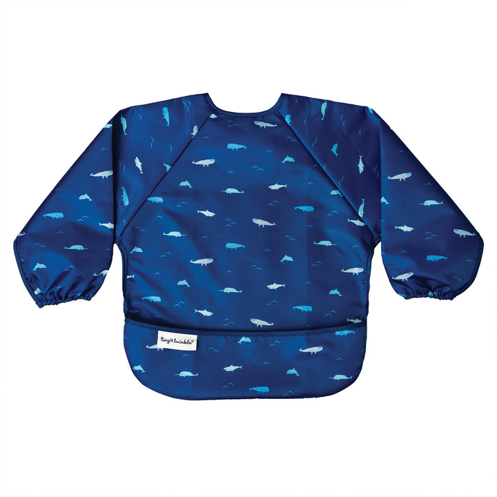 Tiny Twinkle Mess-Proof Full Sleeve Bib (Ocean Life)