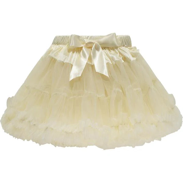 Tiny Victories Ruffle Tutu (Cream)