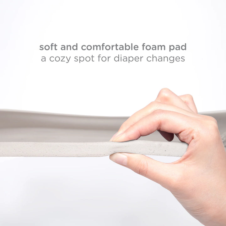 Ubbi Foam Changing Pad (Taupe)