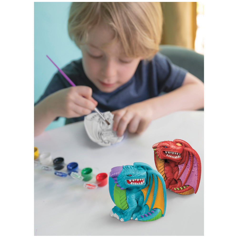 4M 3D Mould & Paint (Dragons)-Toys & Learning-4M-030562 DR-babyandme.ca