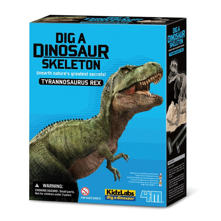 4M Dig A Dinosaur Skeleton (Tyrannosaurus Rex)-Toys & Learning-4M-009698 TR-babyandme.ca