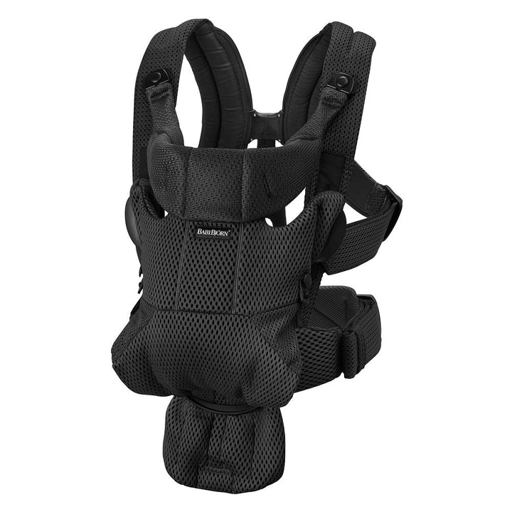 Baby Bjorn Baby Carrier Free 3D Mesh (Black)-Gear-Baby Bjorn-027501 BK-babyandme.ca