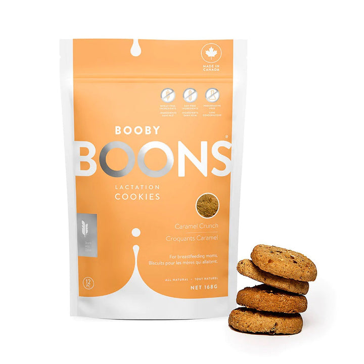 Booby Boons Lactation Cookies (Caramel Crunch)-Feeding-Stork & Dove-010736 CA-babyandme.ca