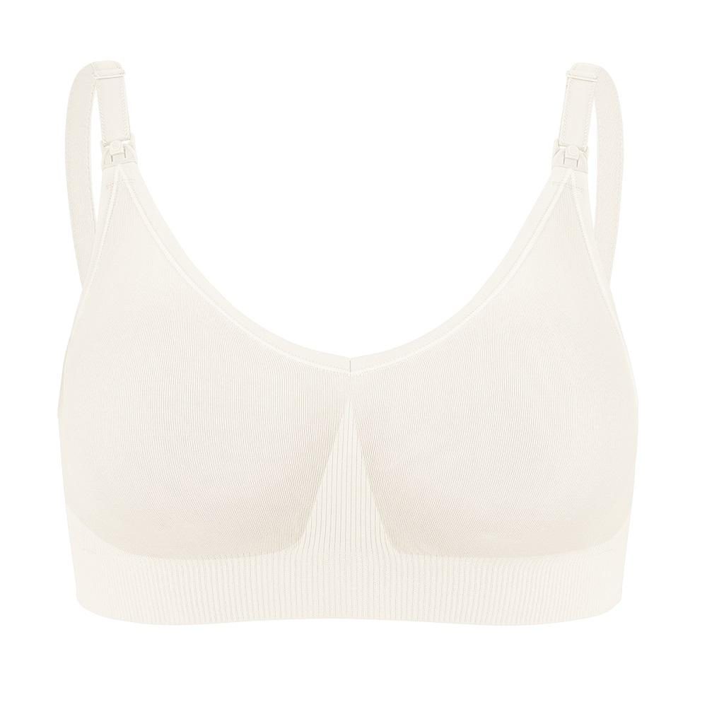 Bravado! Designs Women's Body Silk Seamless Nursing Bra - Antique White L
