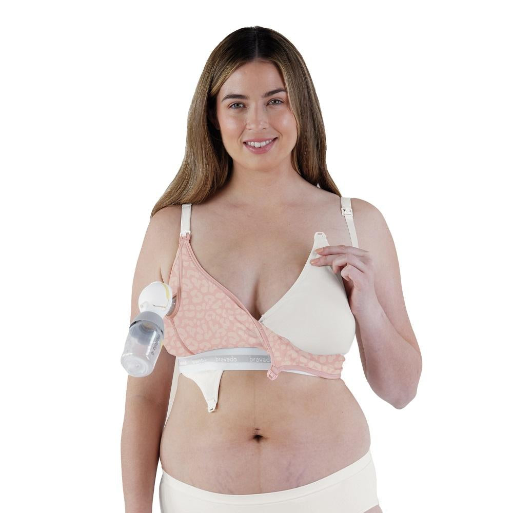 Organic cotton nursing bra, Maternity underwear / Nursing underwear