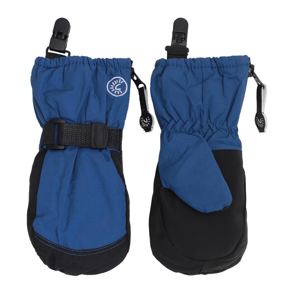 Calikids W0122 Mitten with Clips (Denim Blue)-Apparel-Calikids--babyandme.ca