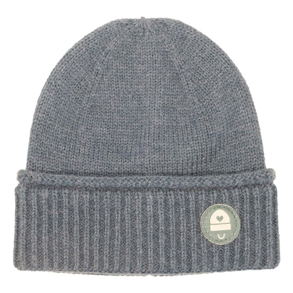 Calikids W2216 Cotton Knit Baby Hat (Grey)-Apparel-Calikids-Newborn-031384 GY NB-babyandme.ca