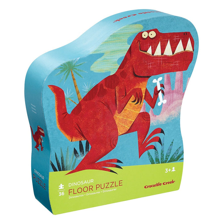 Crocodile Creek 36-Piece Floor Puzzle (Dinosaur)-Toys & Learning-Crocodile Creek-009741 DS-babyandme.ca