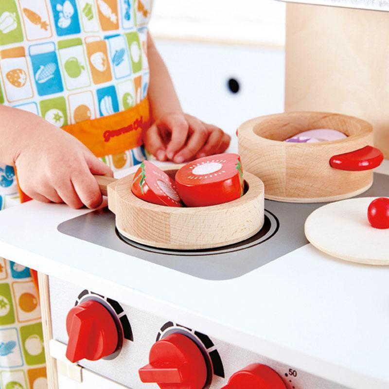 Hape Cook & Serve Set - DISC-Toys & Learning-Hape-025639-babyandme.ca