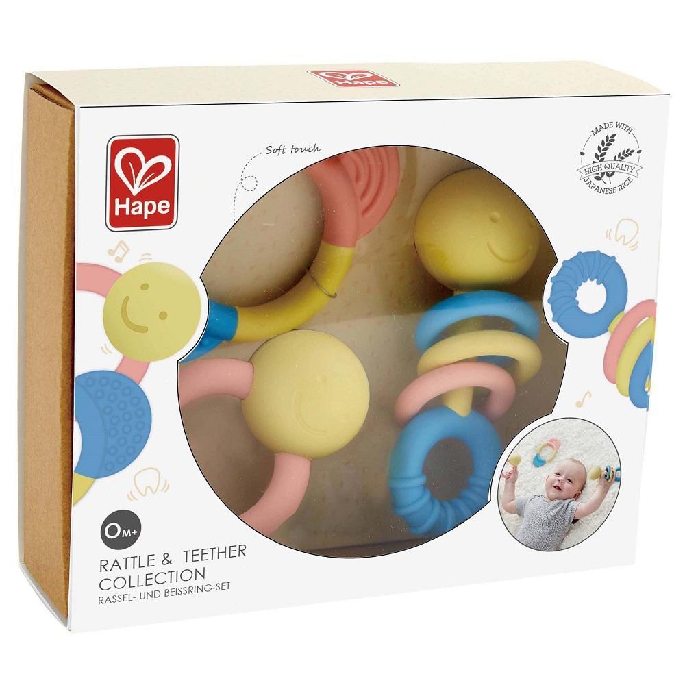 Hape Rattle & Teether Collection-Toys & Learning-Hape-030003-babyandme.ca