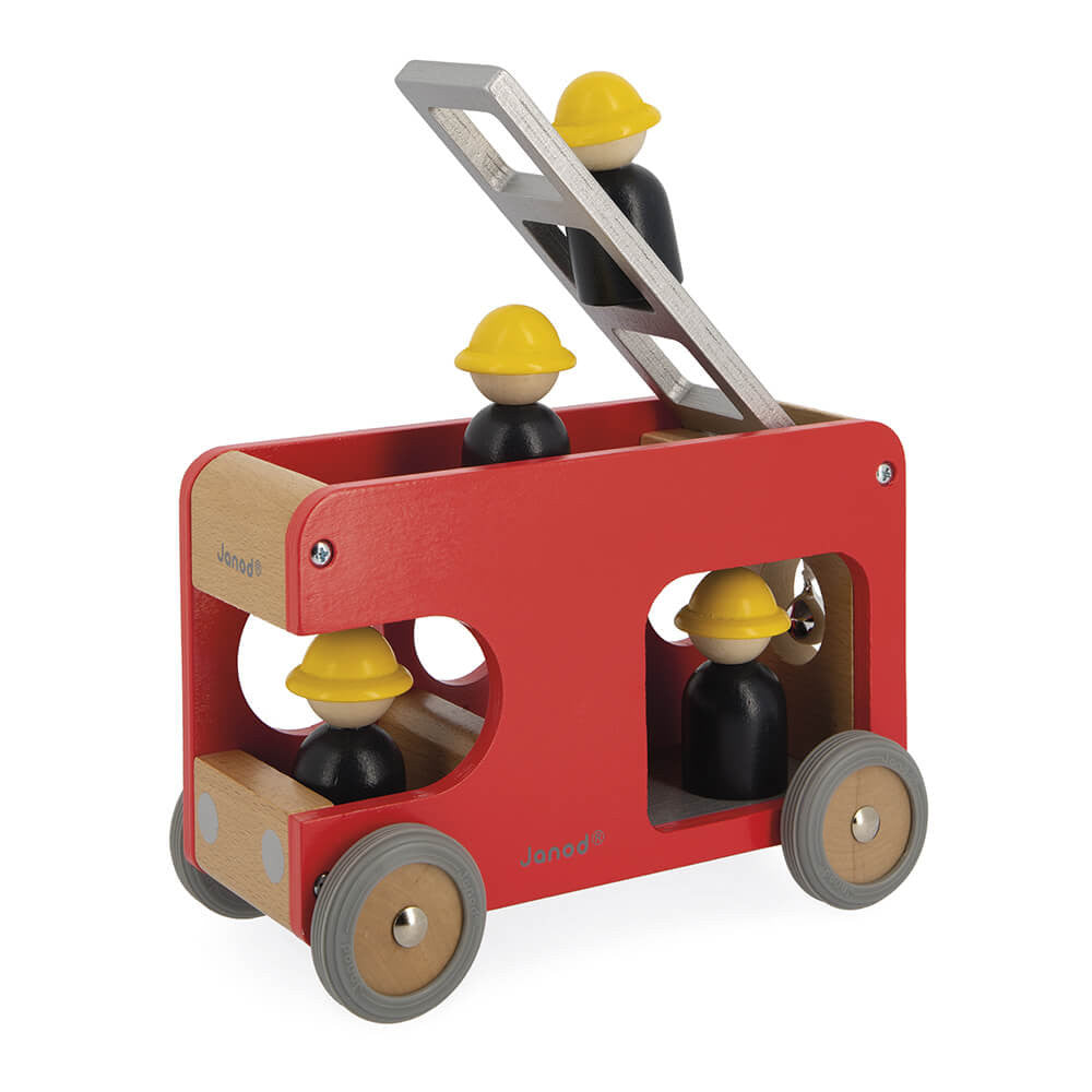 Janod Bolid Fire Engine-Toys & Learning-Janod-030930-babyandme.ca