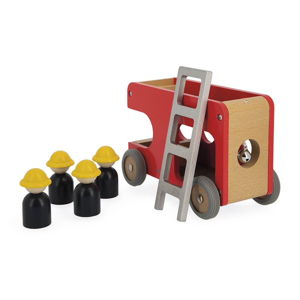 Janod Bolid Fire Engine-Toys & Learning-Janod-030930-babyandme.ca