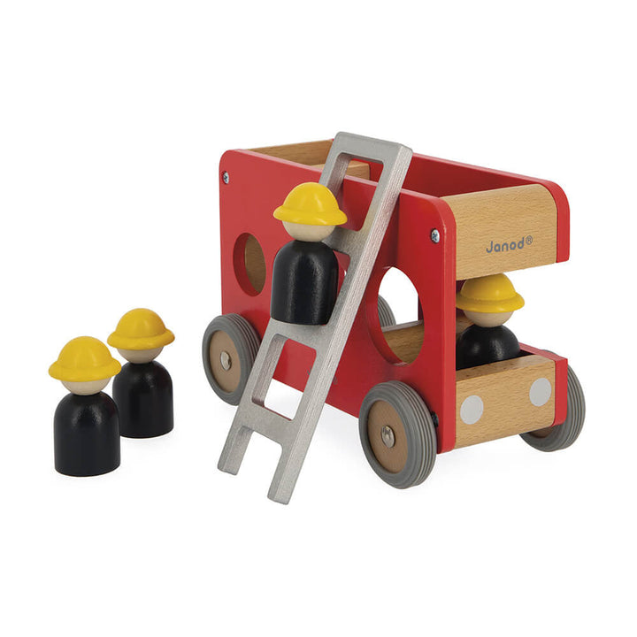 Janod Bolid Fire Engine-Toys & Learning-Janod-030930-babyandme.ca