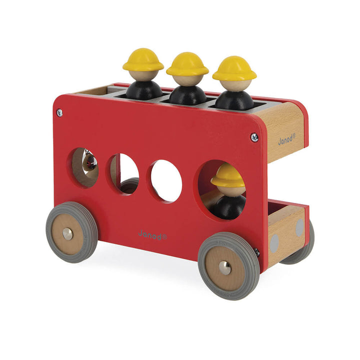 Janod Bolid Fire Engine-Toys & Learning-Janod-030930-babyandme.ca