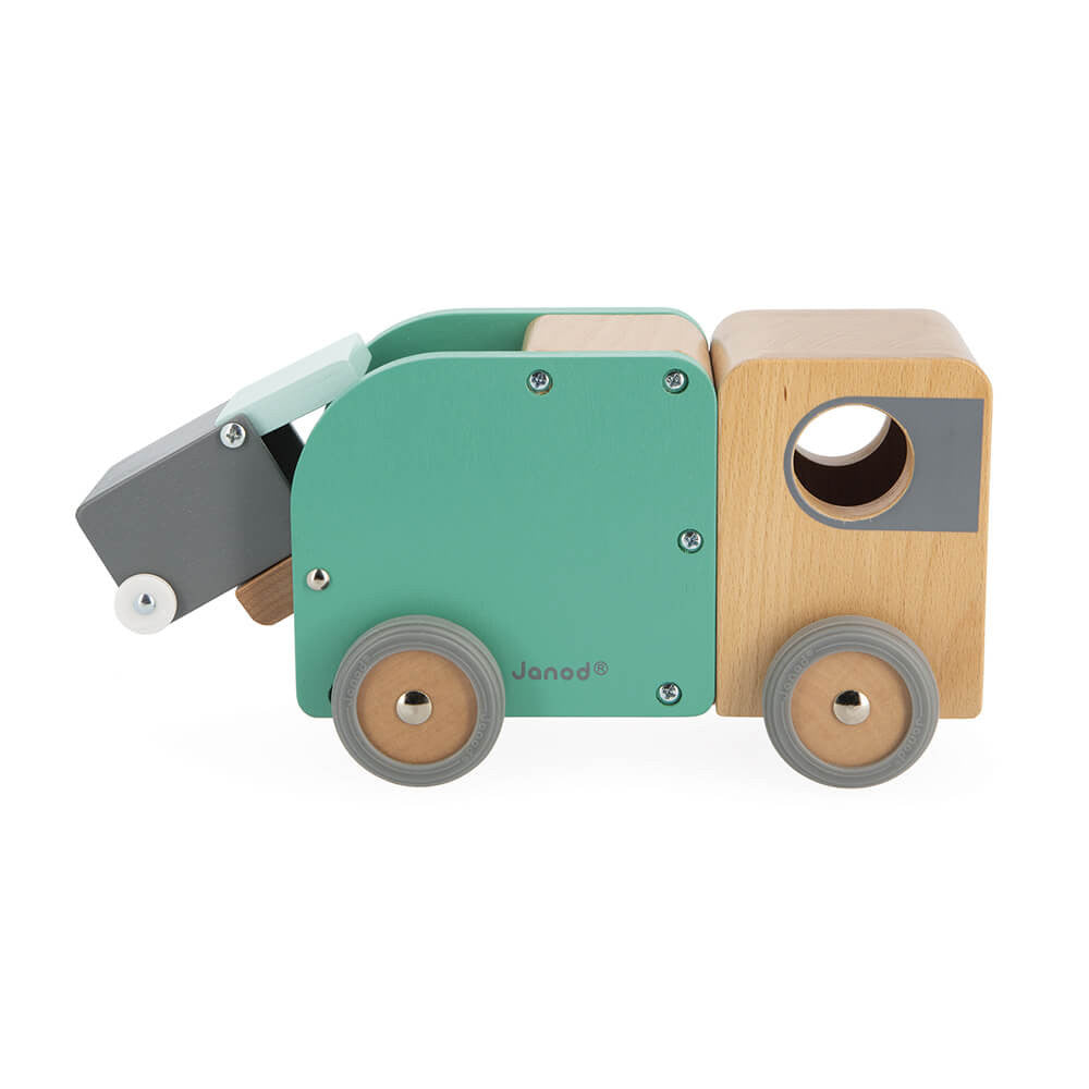 Janod Bolid Recycling Truck-Toys & Learning-Janod-030935-babyandme.ca