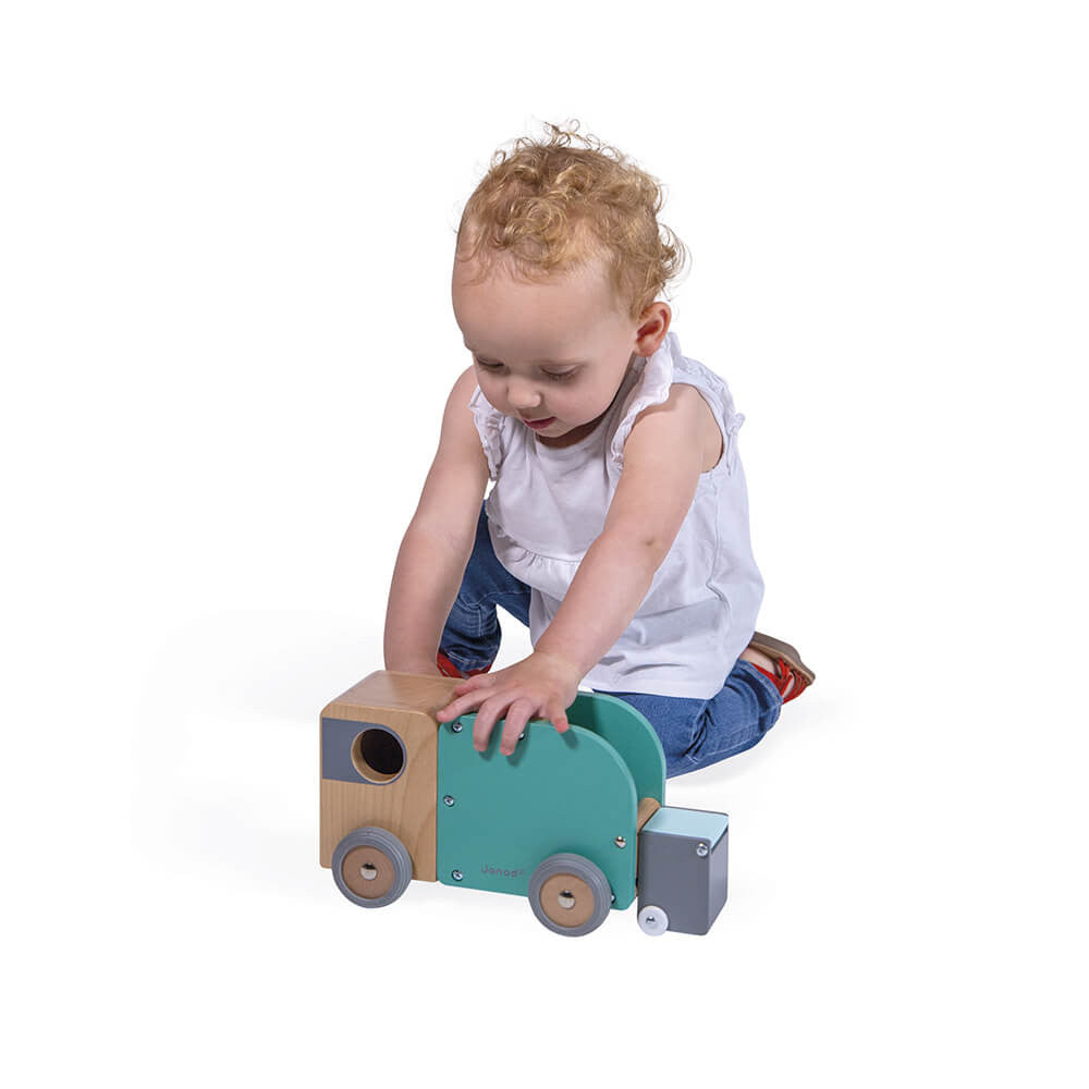 Janod Bolid Recycling Truck-Toys & Learning-Janod-030935-babyandme.ca