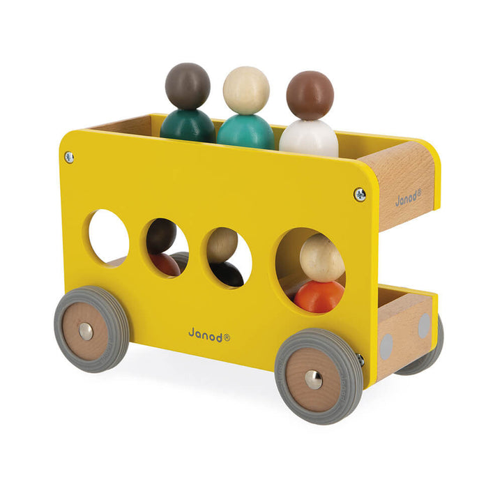 Janod Bolid School Bus-Toys & Learning-Janod-030932-babyandme.ca