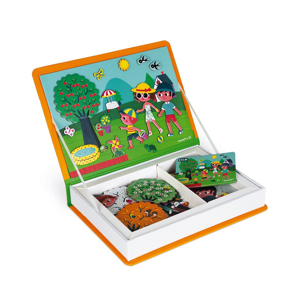 Janod Magnetibook (4 Seasons)-Toys & Learning-Janod-007068 4S-babyandme.ca