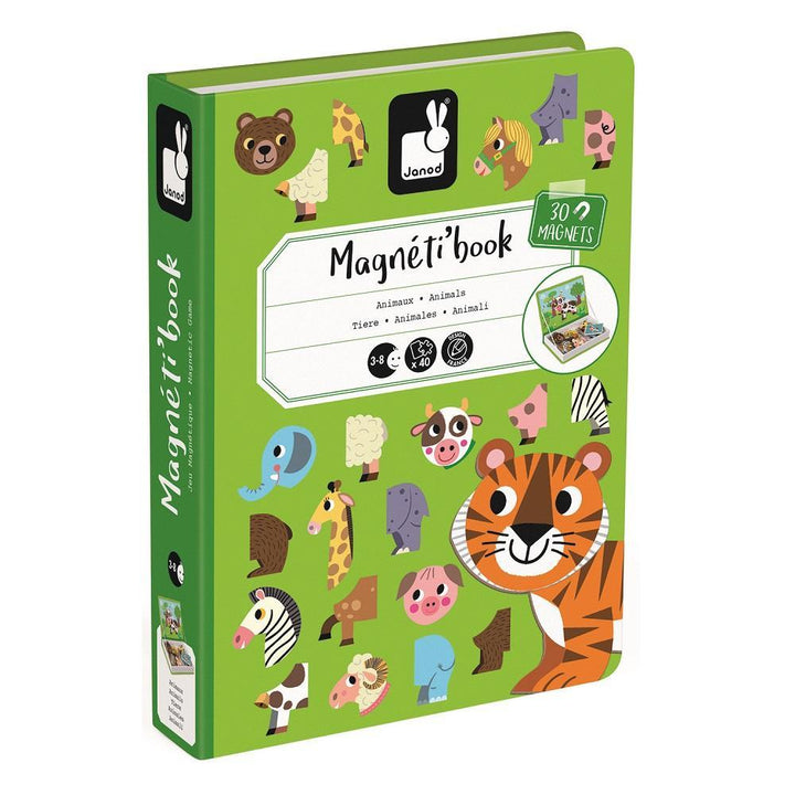 Janod Magnetibook (Animals)-Toys & Learning-Janod-007068 AN-babyandme.ca