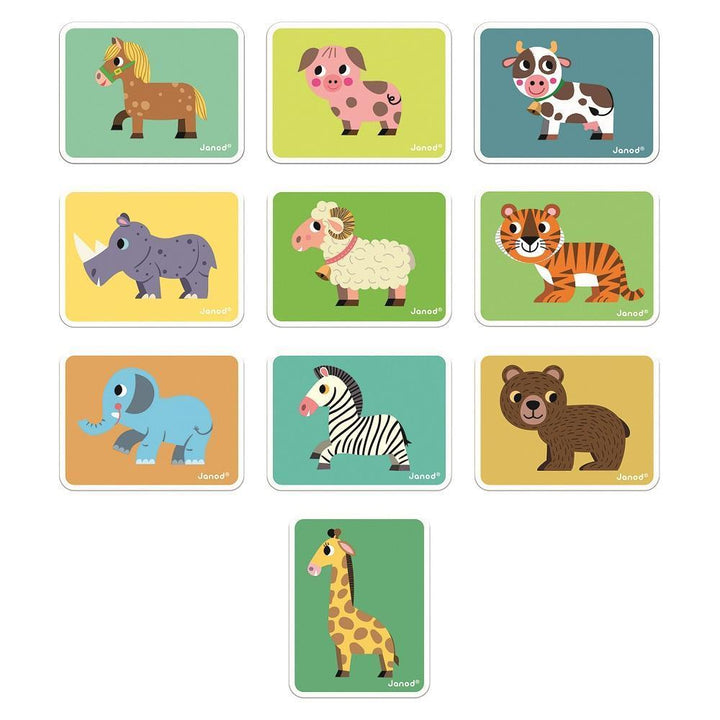 Janod Magnetibook (Animals)-Toys & Learning-Janod-007068 AN-babyandme.ca