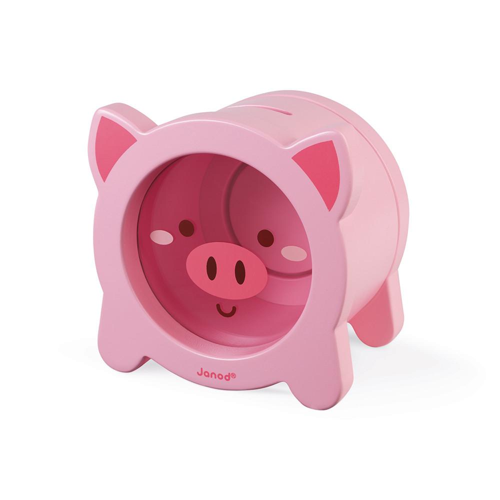 Janod Moneybox (Piggy)-Toys & Learning-Janod-028118 P-babyandme.ca