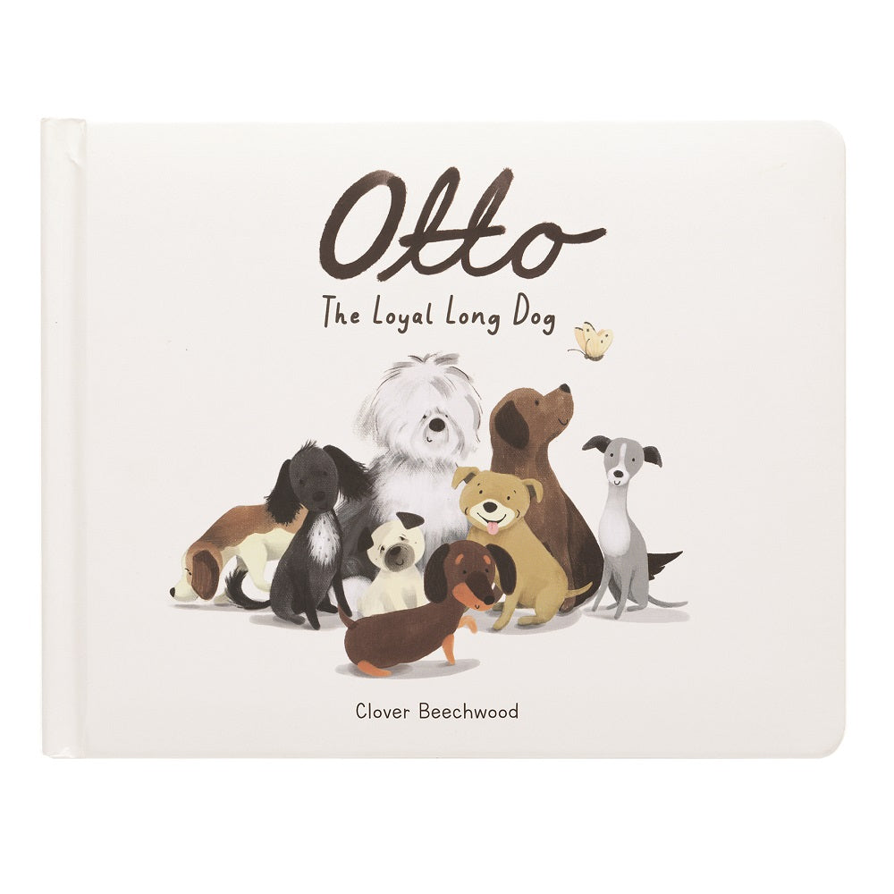 Jellycat Otto the Loyal Long Dog Book-Toys & Learning-Jellycat-031183-babyandme.ca