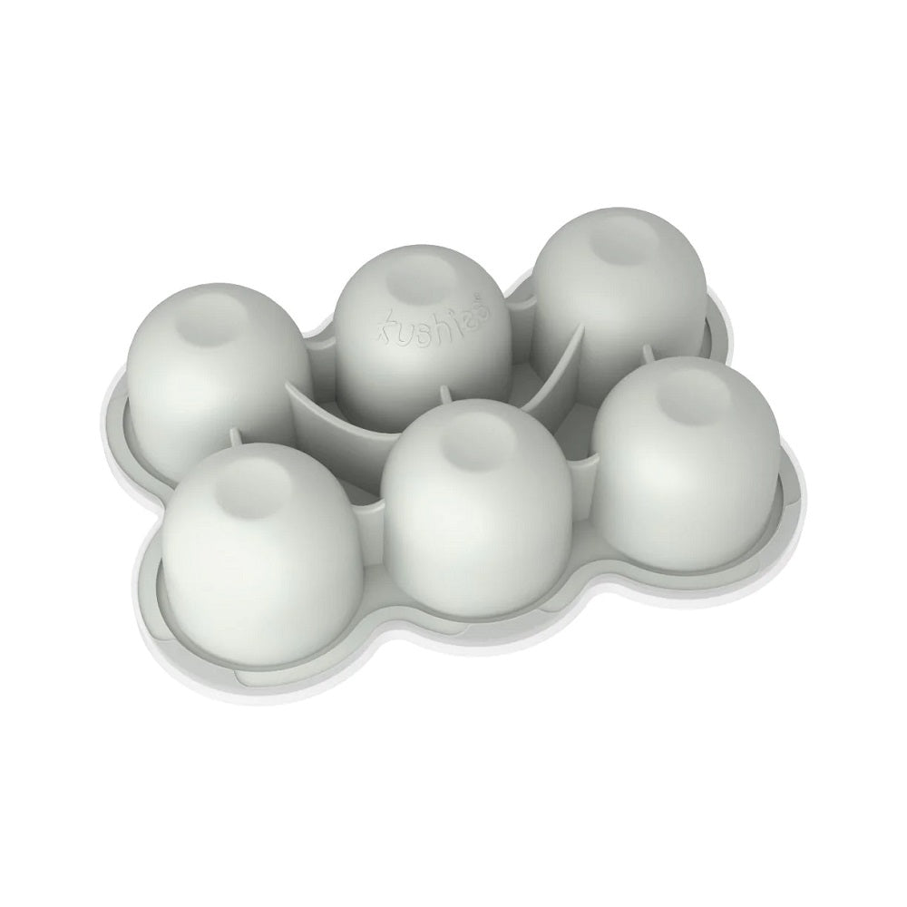 Kushies Silifreeze Freezer Tray (Day Dream Grey)-Feeding-Kushies-031076 DG-babyandme.ca