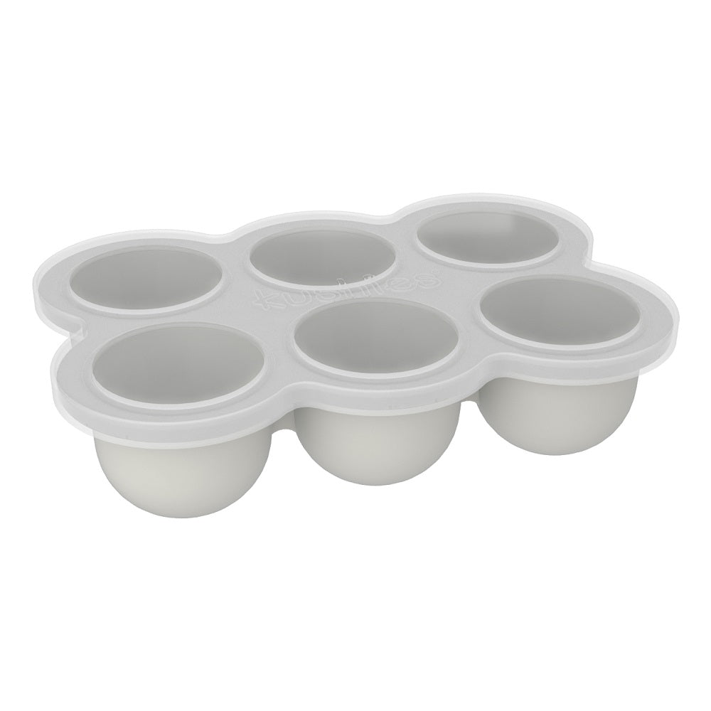 Kushies Silifreeze Freezer Tray (Day Dream Grey)-Feeding-Kushies-031076 DG-babyandme.ca