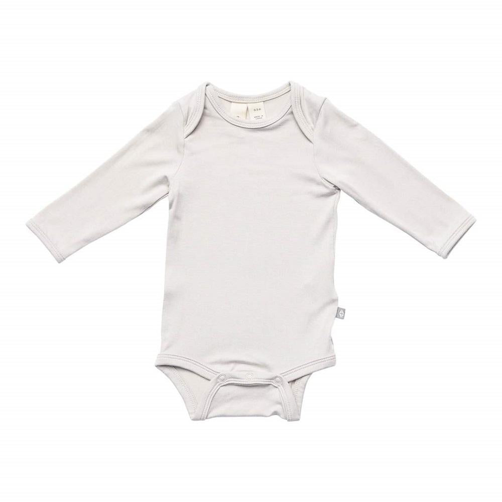 Kyte Baby Long Sleeve Bodysuit (Oat)-Apparel-Kyte Baby--babyandme.ca