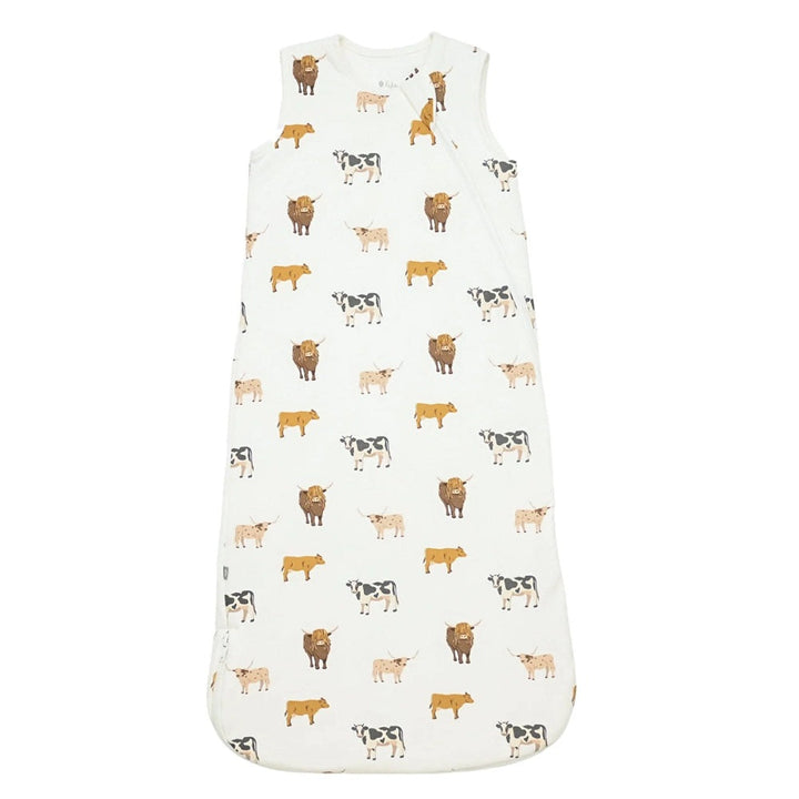 Kyte Baby Printed Sleep Bag 1 TOG (Moo)-Nursery-Kyte Baby--babyandme.ca