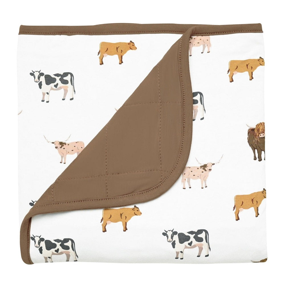 Kyte Baby Printed Toddler Blanket 1 TOG (Moo)-Nursery-Kyte Baby-028452 MO-babyandme.ca