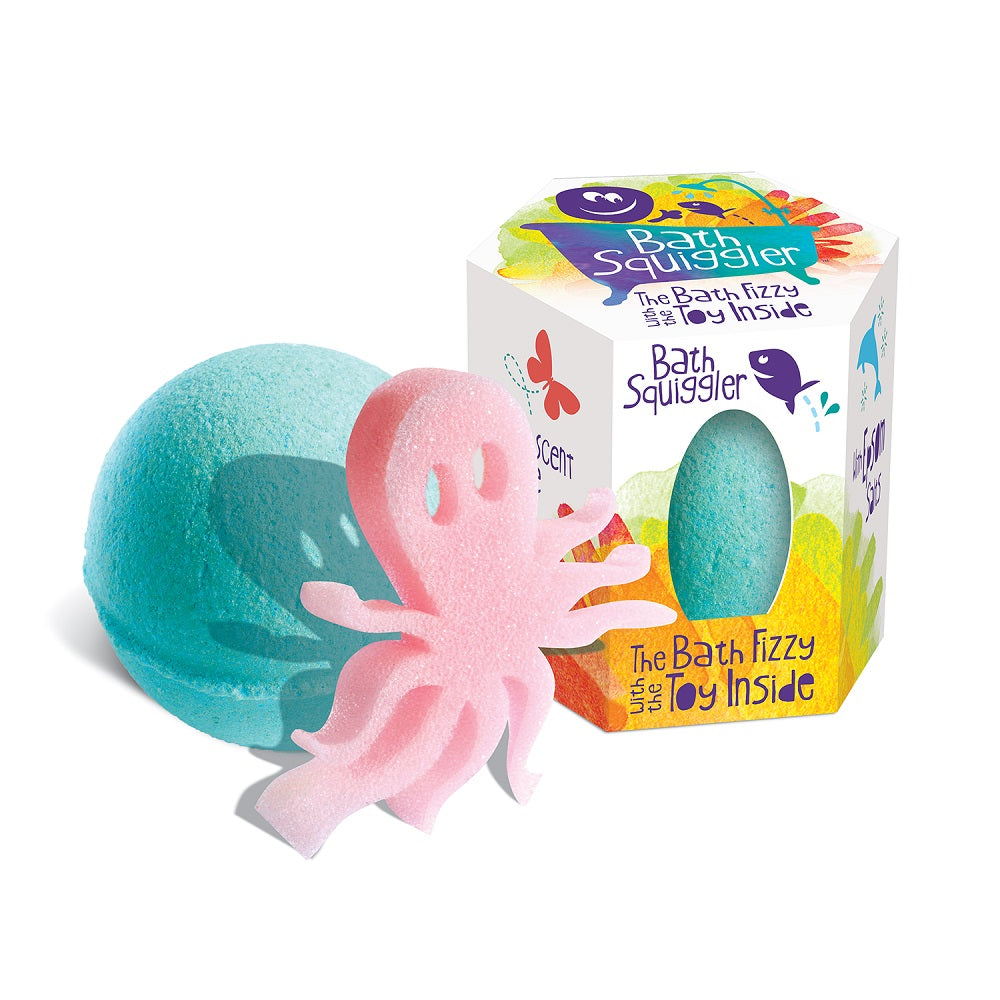 Loot Toy Co. Bath Squiggler (Aquamarine)-Bath-Loot Toy Company-030570 AQ-babyandme.ca