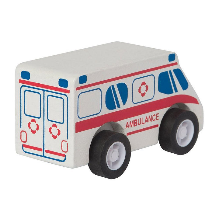 Manhattan Toy Pull-Back Rescuers (Ambulance)-Toys & Learning-Manhattan Toy-026473 AM-babyandme.ca