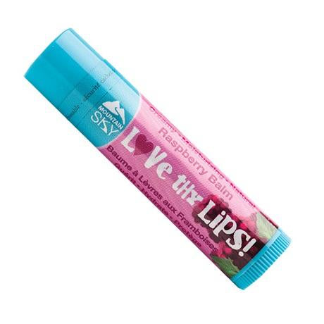 Mountain Sky Lip Balm (Raspberry)-Health-Mountain Sky Soaps-028595 RB-babyandme.ca