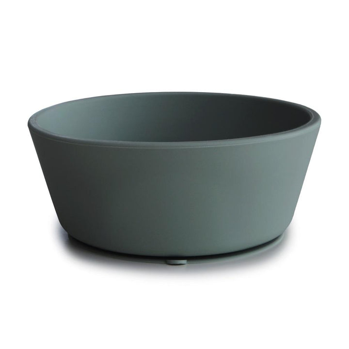 Mushie Silicone Suction Bowl (Dried Thyme)-Feeding-Mushie-028653 DT-babyandme.ca