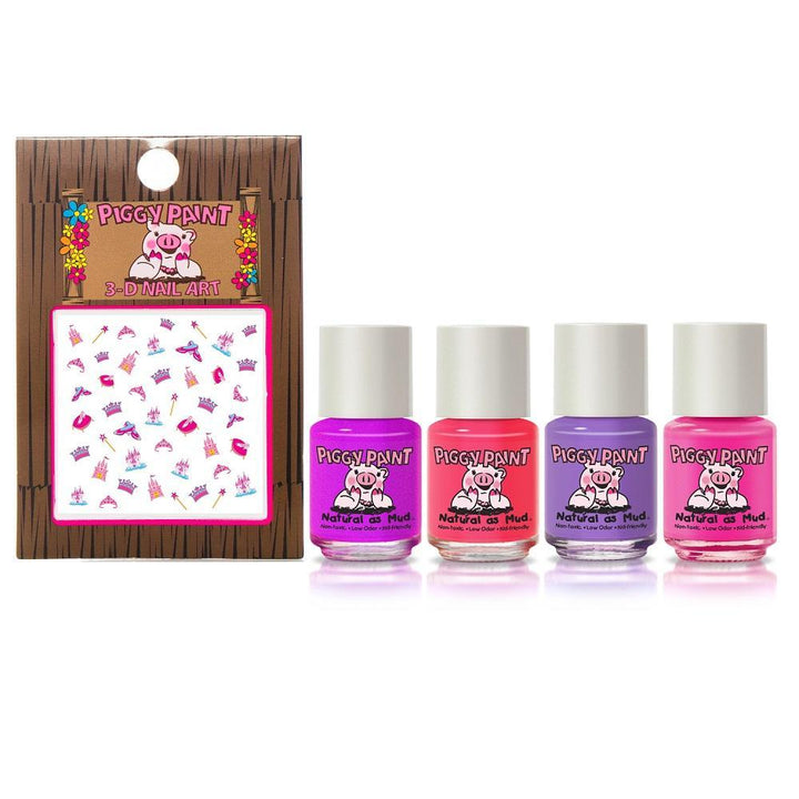 Piggy Paint Water-Based Nail Polish Set (Swirls & Twirls)-Health-Piggy Paint-028295 ST-babyandme.ca