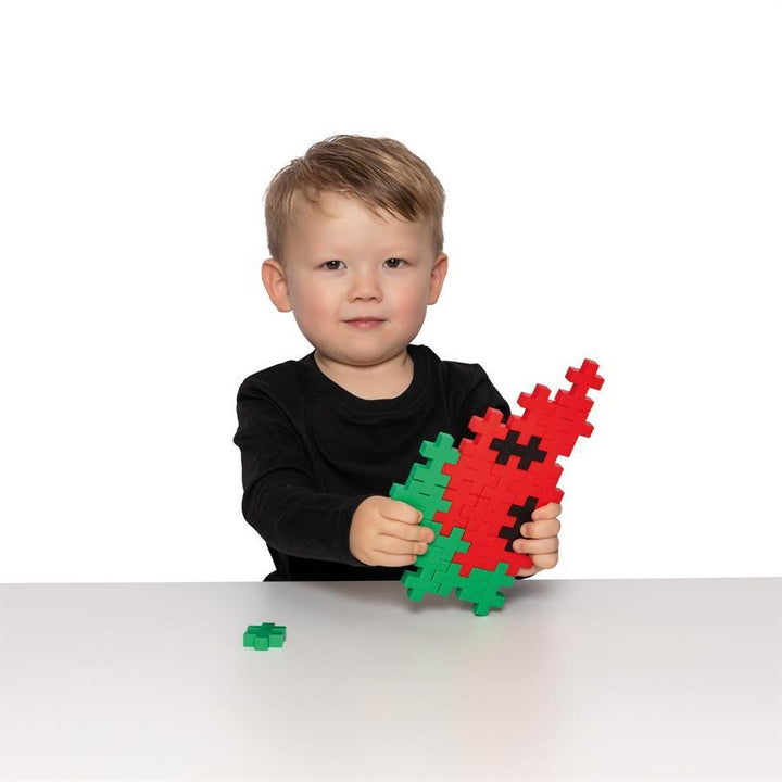 Plus Plus BIG Tube 15-Piece (Basic Mix)-Toys & Learning-Plus-Plus-027508 BS-babyandme.ca